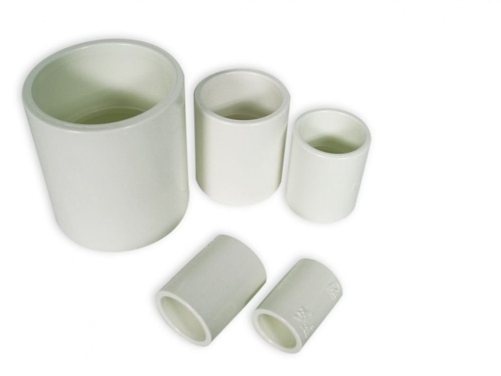 Royal Exclusiv - PVC Pipe Socket / Bushing 20 mm White