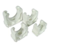 Royal Exclusiv - PVC Pipe Clamp 40 mm White