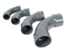 Royal Exclusiv - PVC 90° Arch 50 mm Grey