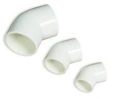Royal Exclusiv - PVC 45° Elbow 32 mm White