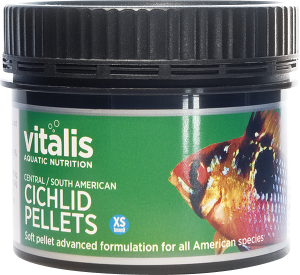 Vitalis - Central/South American Cichlid Pellets 60 gr Extra Small 1 mm