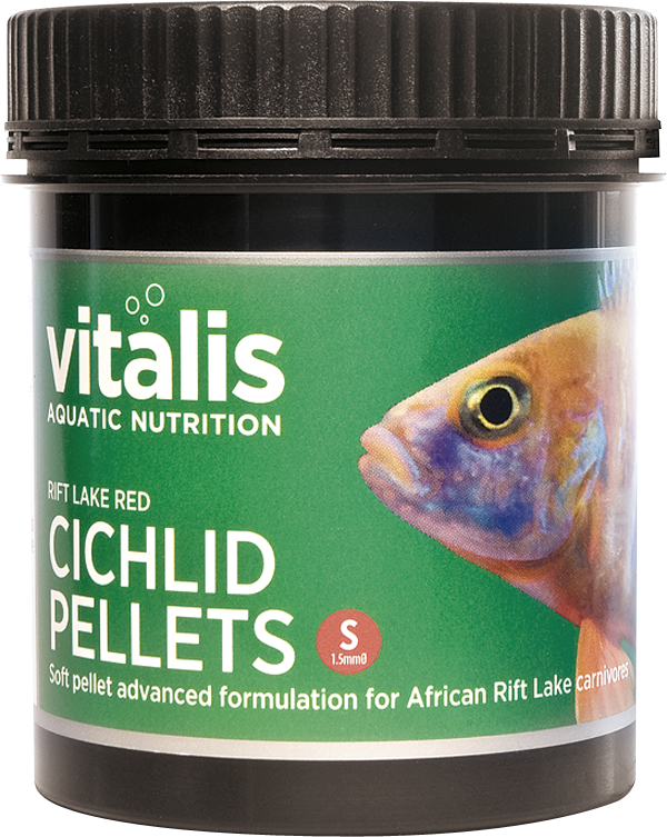 Vitalis - Rift Lake Cichlid Pellets Red 300 gr Small 1.5 mm